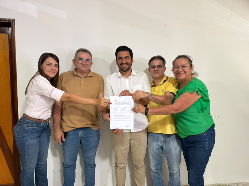 Matheus Leite, Thiago Esmeraldo, Lourdes de Carlim, Fernando Brasil e Ariza Silva compõem chapa para Mesa Diretora da Câmara do Crato