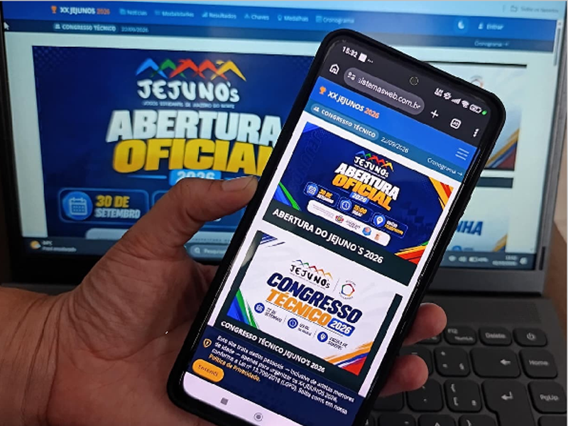 Jejuno’s 2026 ganha sistema online para acompanhar jogos, atletas e programação